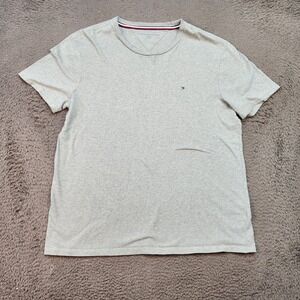 Tommy‎ Hilfiger Shirt Mens Large Classic Crewneck Embroidered Tee Casual Top